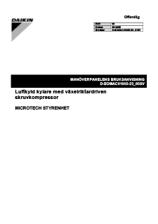 EWAH-TZ-D.EWAD-TZ-D.EWAS-TZ-D.EWFH-TZ-D.EWFD-TZ-D.EWFS-TZ-D_Operation manual_D-EOMAC01905-23_02_Swedish download